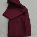 100% Mulberry Silk Pillowcase Set of 2 for Hair and Skin,with Hidden Zipper,Both Sides 19 Momme 600 Thread Count Natural Silk Pillow Cover,Soft Breathable Smooth (Burgundy, King 20''x36'')