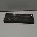 MZOO Luxury Sleep Eye Mask for Side Sleeper Men Women, Zero Eye Pressure 3D Sleeping Mask, Light Blocking Patented Design Night Blindfold, Soft Eye Shade Cover for Travel, Black