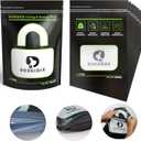 1/4 LB Curing & Storage Bags, Curing Bags for Food Storage, Double-Tracked Zip Closure Heat Sealable upright Cure Bag, Reusable Humidity Control Cure Bag (11.8 x 8.1 in, 10 Pack)