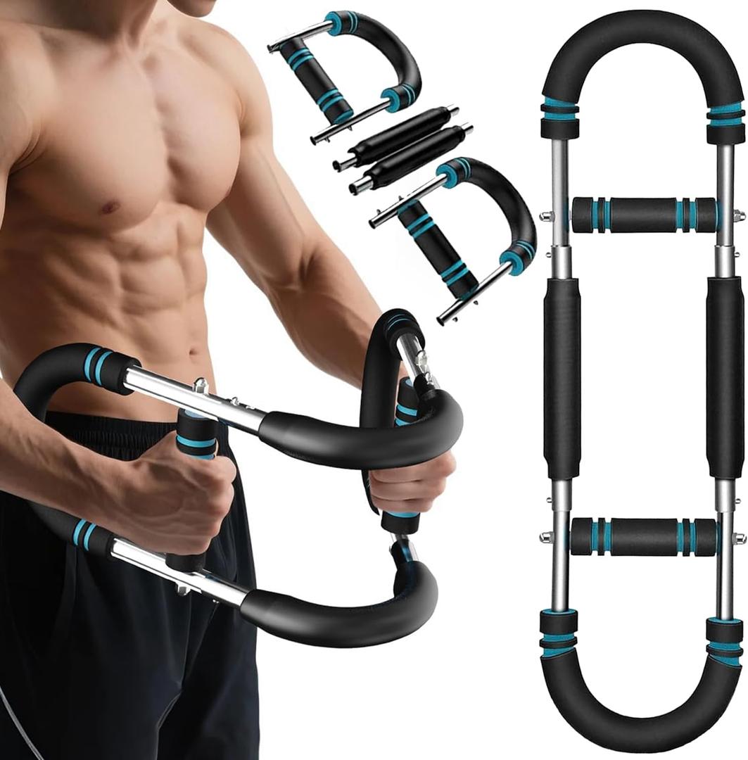 Twister Arm Trainer | Chest Workout Equipment & Strength Training Equipment | Chest and Arm Trainer for Men | Arm Workout Equipment & Forearm Exerciser | Home Exercise Equipment | 44 lbs