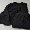 HBQ Two Piece Outfits For Women Casual Long Sleeve Sweatsuits Jogger Tracksuits Lounge Sets With Pockets-Printing-XL