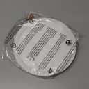 Unicozin Dimmable Ceiling Light with Remote Control, 8.7Inch 18W 3000K-6000K Light Color Adjustable, Round LED Flush Mount Ceiling Lamp, White Flat Panel Lights for Dining Room, Bedroom, Kitchen,Wired