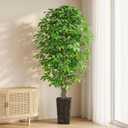 6FT Artificial Ficus Tree, Tall Fake Tree