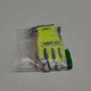 Youngstown Glove Hi Viz Cut Resistant Hybrid Safety Work Gloves For Men - Kevlar Lined, Puncture Resistant - Lime Green, Medium