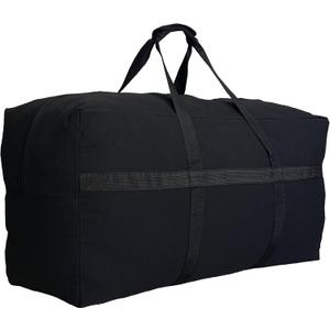 Extra Large Canvas Duffle Bag for Travel, Big Oversized Foldable Storage Bag