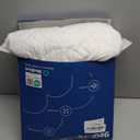 BEDLORE Waterproof Mattress Protector, Queen Size Noiseless Mattress Pad with Deep Pocket 6"-18" Depth, Soft Breathable Bed Mattress Cover Washable for Home, Bedroom, Hotel (White)