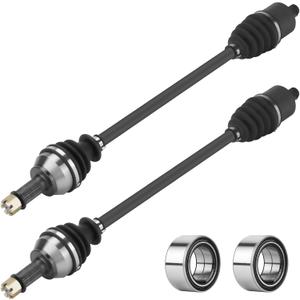 Front Left/Right CV Axle with Bearing Kit for Polaris RZR XP 1000 / XP 4 1000 2014 2015 2016 2017 2018 2019 ; 2022 2023 (Highlifter 2016 Only), CV Axle Drive Half Shaft for 1333123, 1333283