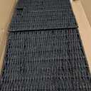 12x12x12in Wicker Baskets for Storage,Set of 2 Hand-Woven Paper Rope Wicker Basket, Black Storage Cubes,Foldable Cube Storage Bins, Square Baskets for Organizing Shelves Decor