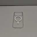 Clear Magnetic Phone Case Compatible with iPhone 17 Pro  Supports Magnetic Wireless Charging, Slim TPU Bumper + Acrylic Back, Shockproof Transparent Cover