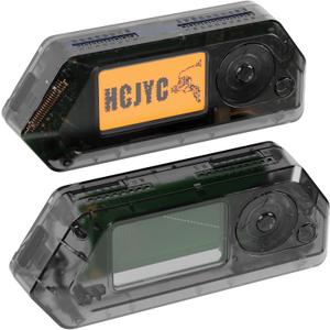 Transparent Hard Case for Flipper Zero (Black)