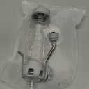 Vannon Rabbit Water Bottle for Cage, Top Fill 34oz Bunny Water Bottle No Drip Automatic Water Dispenser for Dog, Rabbit, Guinea Pig & Small Animals Hanging Cage Water Bottle (Grey)