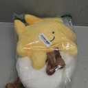 EUEGWYX Sun and Moon Shaped Plush 12" Cute Smiling Fun Filled Moon Sunshine Pillow Stuffed Animal Plushie Toy for Birthday Gift