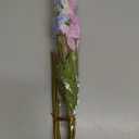 CISDUEO 6 Pcs Artificial Poppy Flowers Silk Flower Poppy with Stems Real Touch Faux Poppy Spring Flowers for Home Kitchen Wedding Decorations Floral Arrangement Table Centerpiece (Purple, Blue, White)