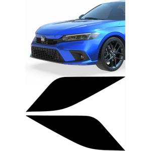 Amber Delete Headlight Tint Compatible with 2022-2025 Honda Civic