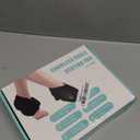 DREAMSOME 2 Pack Cordless Ankle Heating Pad, Ankle Massager with Heat for Pain Relief, Heated Foot Brace Wrap with 3 Temperature Levels and 3 Vibration Modes for Men and Women, Auto Shut Off