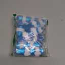 BBTO 10 Pieces Finger Splints Metal Padded Support Finger Stabilizer with Soft Foam Interior and Loop Straps, 3 Sizes(10 Pieces,Blue)