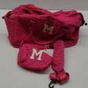 Vogewood Graduation Gifts, Weekender Bags for Women, Initial Gifts Girls Bag, Sports Gym bag for Girl Teens, Travel Overnight Sleepover Bag, Tween Girls Gift for Kids hot pink