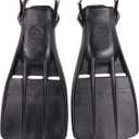 IST Rubber Rocket Scuba Diver Fins, Military Special Ops Gear, Deep Sea Diving Heavy Duty Equipment (X-Large)