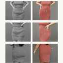 FeelinGirl Shapewear for Women Tummy Control Body Shaper Butt Lifter Shapewear Shorts, Khaki, L