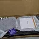 JZCreater Car Headrest Pillow, 180°Adjustable Head Neck Support Pillow, U Shaped, Travel Sleeping Car Headrests, Only for Car Seat Headrest with 2 Metal Poles， Not for Fixed or Integrated headrests