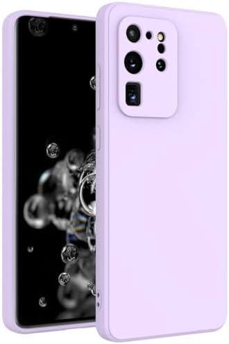 Pack of 2 WOGROO for Samsung Galaxy S20 Ultra Case Purple, Scratch Resistant with Soft Touch, Slim Thin Phone Cover for Samsung Galaxy S20 Ultra