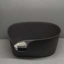 Richell 60037 Paw Trax High Wall Cat Litter Box - Brown - Extra Large