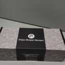 Ion Drops Filtered Shower Head with Handheld, High Pressure Shower Heads with 3 Spray, Showerhead with Filters Hand held for Hard Water, Remove Chlorine, Reduces Dry Itchy Skin (Gray)