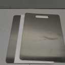 00% Pure Titanium Cutting Boards For Kitche,Easy to clean, Double-sided food-grade Cutting Board For Cutting Meats, Fruits And Vegetables,2 Pack Titanium Cutting Board