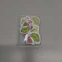 50 PCS Edible Christmas Cupcake Toppers Green Monster Man Cake Toppers Wafer Paper Christmas Birthday Decorations for Edible Merry Xmas Theme Baby Shower Birthday Party Cake Decorations Supplies (Style 1)