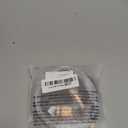 XZQTIVE Women's Skinny Leather Belts Ladies Thin Waist Belts for Jeans Dress Pants Trendy Black Belt with Gold Buckle