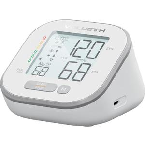 Blood Pressure Monitor for Home Use - 3 Size Cuffs, Small 4"-8", Medium/Large 6"-10" and Extra Large 7"-17", HSA FSA Eligible Items/Perfect for Family Health Monitoring