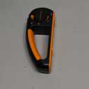 Orange Ninja 4-Stage Knife Sharpener & Serrated Knife Sharpener Repairs, Sharpens & Polishes Blades with Ergonomic Non-Slip Grip
