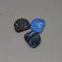 Practicon Marble Retainer Cases, Orthodontic Aligner Case, Mouth Guard Holder (3 Pack) (Midnight)