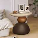 Small Side Table,Sofa Side Table, Bedside Cabinet, Decorative Bedside Cabinet, Modern Coffee Table, Suitable for Bedroom, Living Room, Balcony
