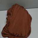 6-Pack 6ft Spandex Table Covers for Rectangle Standard Folding Tables - Wrinkle Resistant Stretch Tablecloths - Ultimate Fitted Table Protector for Parties, Trade Shows, Wedding (Coffee)