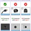 24V 2A AC DC GS50 Adapter for Epson Workforce ES-400 ES-500W ES-500WR DS-780N DS-530 J381A DS-770 B11B248301 B11B227201, Epson V500 V600 V700 3170 J221A J221 J252A J252 B11B178011 DS530 GT-2500