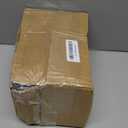 KEMORELA 24 Oz Ribbed Glass Tumblers with Lids and Straws, Tumbler Cup with Handle, Iced Coffee Glassware, Clear Reusable Drinkware for Smoothies and Beverages