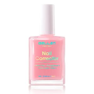 GELLEN PRO BIO Nail Strengthener and Growth, Clear Tinted Pink 5-In-1 One Stop Nail Polish Corrector Treatment | Fortifies, Hardens, Conceals, Smooths, Repairs for Damaged, Dry, Uneven, Yellow Nails