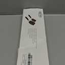 Unicook 2 Pack Flexible Silicone Spatula, Turner, 600F Heat Resistant, Ideal for Flipping Eggs, Burgers, Crepes and More, Black