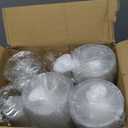 300 Pack 9 oz Clear Plastic Dessert Cups with Dome Lids Disposable (EXP 10/29/26)