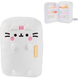 GUND Pusheen’s Kitchen: Refrigerator Plush, Toy Fridge Stuffed Animal for Ages 8 and Up, White, 9.5”
