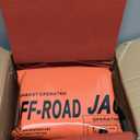 4 Ton Off-Road Exhaust Air Jack 8800lbs Lifting Capacity Inflatable Soft Jack 31.5-inch Height, Double Inflatable Systems, for SUV Car Truck Rescue 1000 Denier Nylon Material with Carrying Bag