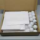 4FT Marquee Light Up Letters E,Party Decoration Large Marquee Light Up Letters with Weighted Water Bag,Pre-cut Foam Board Set Can Be Used for Birthdays,Weddings,Baby Anniversaries