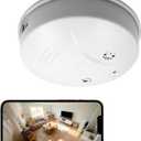 Smoke Detector Camera 1080P HD, WiFi Hidden Camera with APP Control, Indoor Security Cam with Motion Detection & Night Vision, Surveillance Cam for Home