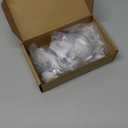 Amerdeco 10 Pack Matte Black Cabinet Knobs Single Hole Cabinet Pulls Round Kitchen Cabinet Knobs Solid Drawer Knobs Dresser Knob for Bathroom Cabinets ZH0041