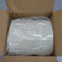 ECOLipak 6 Inch Disposable Compostable Small Paper Plates, 200 Pack Recycled Sugarcane Bagasse Biodegradable Heavy Duty Mini Dinner Appetizer Cake Dessert Plates for Party(White)