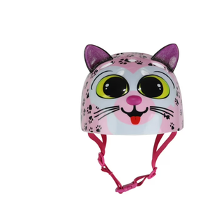 CredHedz Pretty Purr-fect Kids Bike Helmet & Skateboard Helmet, for Ages 5+