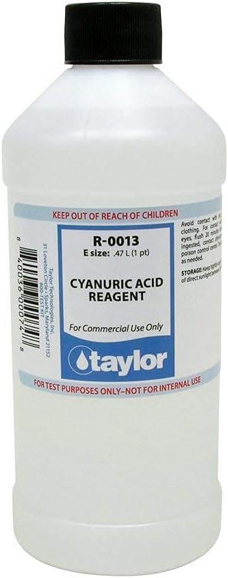 TAYLOR TECHNOLOGIES INC R-0013-E CYANURIC ACID 16 OZ
