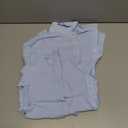 Womens Beach Cover Up Button Down Shirts Summer Cotton Gauze Tops Long Sleeve Bikini Swimsuit S