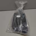 4Pcs Roof Luggage Cargo Rail Rack End Cap Protection Cover Shell Trim Compatible with Toyota Highlander XU20 2001-2007 Roof Rack Cover Rail End Shell Replacement, Black